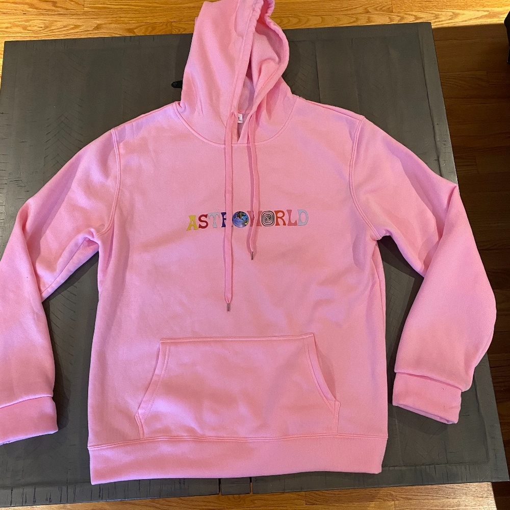 Pink Atro World Travis Scott Sweatshirt